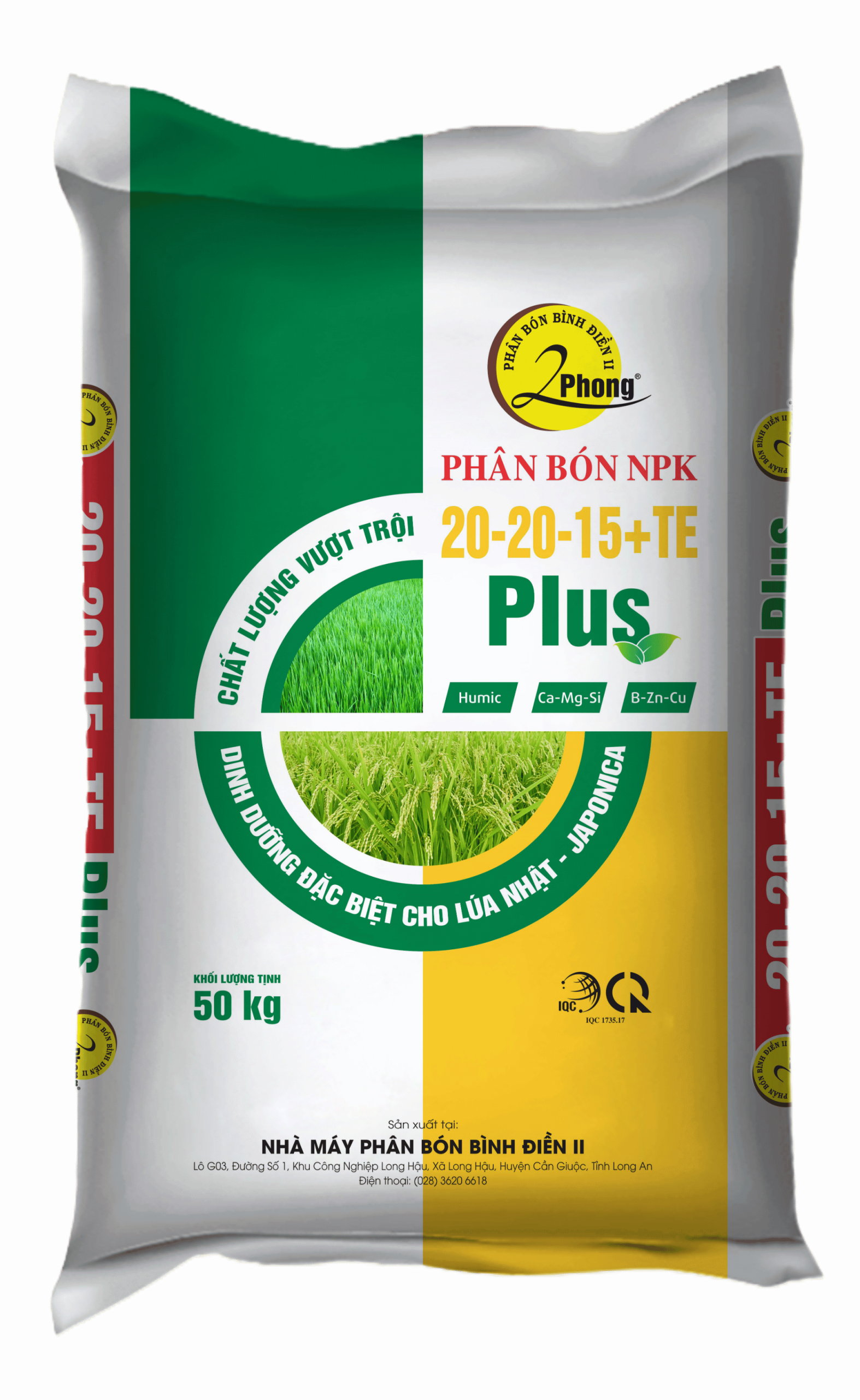 NPK 20-20-15+TE Plus